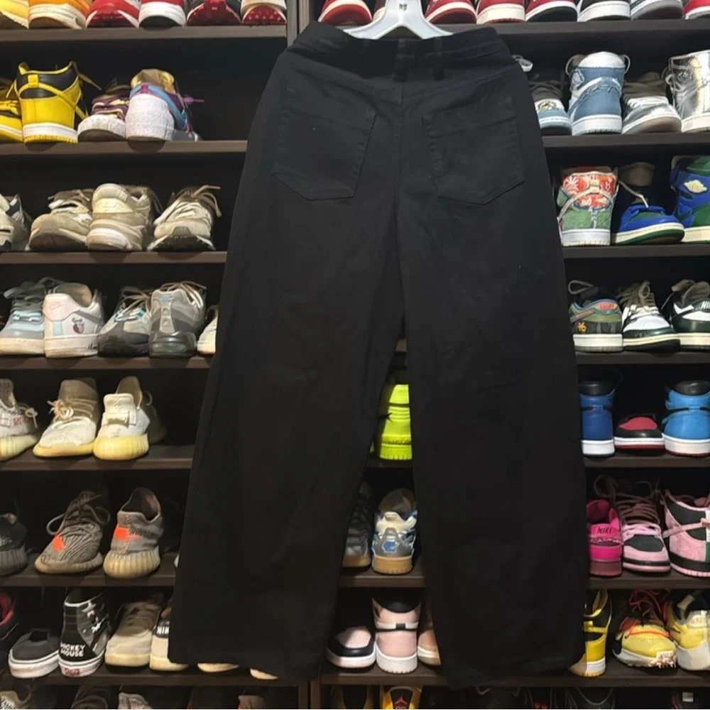 Ruadh Black Wide Leg Jeans Size 29 - Picture 8 of 8